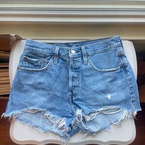 Levi’s 501 Jean shorts. Size 27